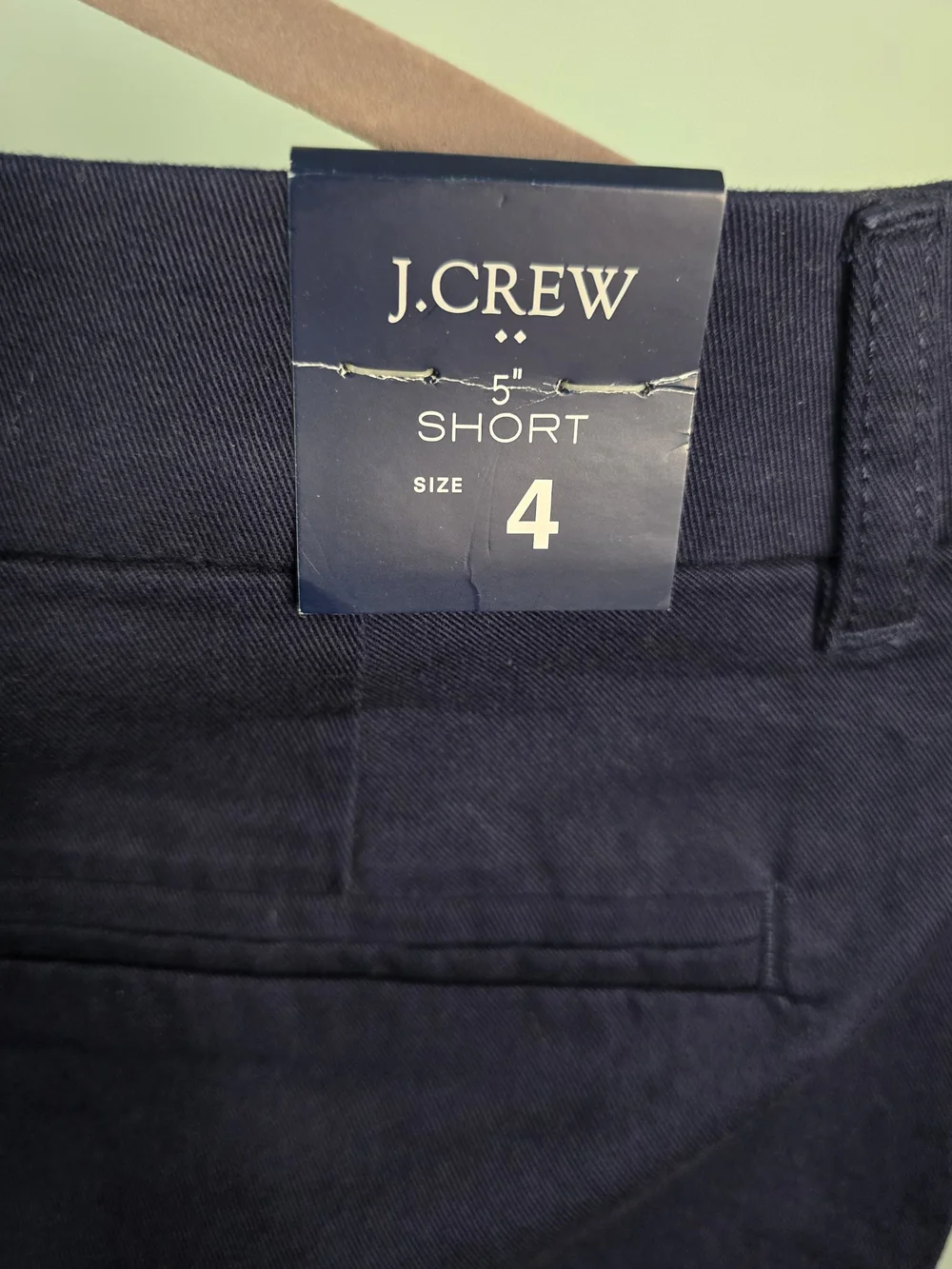 J.CREW Women’s Mid-Rise Navy Chino Shorts 5